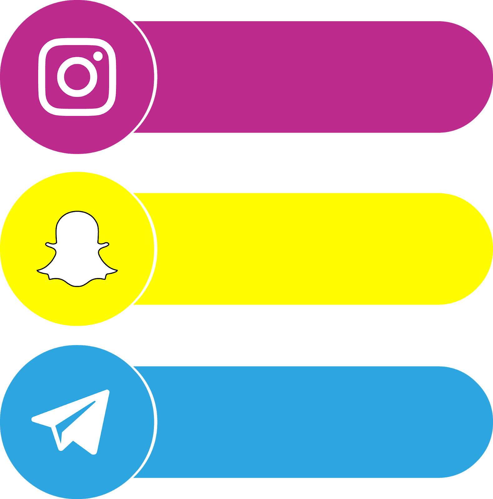 Download Icons Instagram Telegram Snapchat Svg Eps Psd Ai El Fonts Vectors
