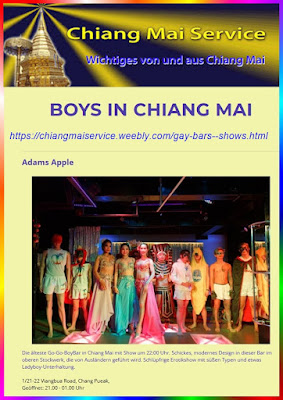 Chiang Mai Service Adams Apple Club Entertainment