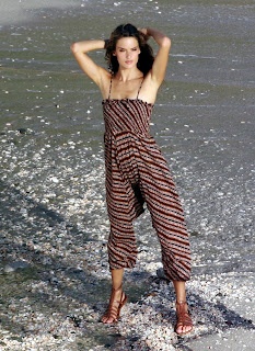 Alessandra Ambrosio at the Beach