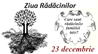 23 decembrie: Ziua Rădăcinilor Familiale