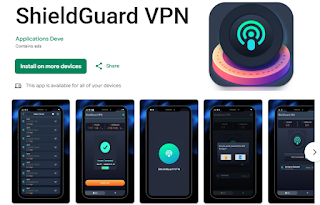 ShieldGuard VPN free أفضل تطبيق vpn مجاني
