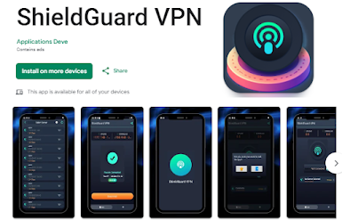 ShieldGuard VPN free أفضل تطبيق vpn مجاني App