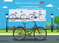 Logo Concorso '' Vinci una bici con H&M!'' : gratis 5 bici Olmo in palio ogni giorno