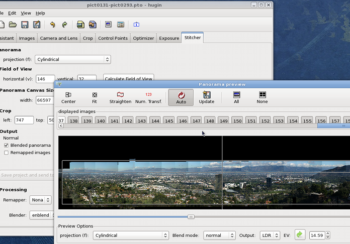 hugin autopano-sift-c