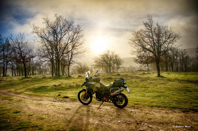 BMW f800 GS, Puerta Negra Mordor, tra