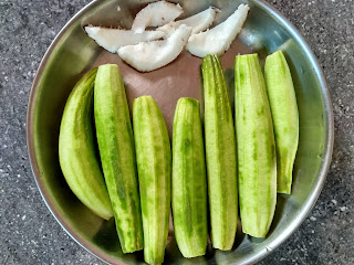 Ridge Gourd, Coconut