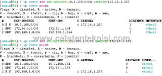 konfigurasi routing statis