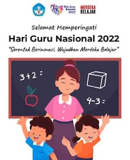 wallpaper ucapan hari guru nasional 2022