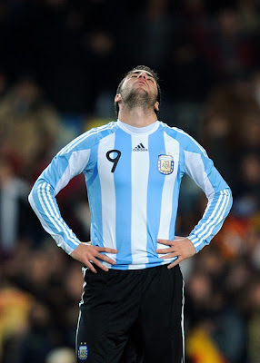 Gonzalo Higuain Argentina Football Team