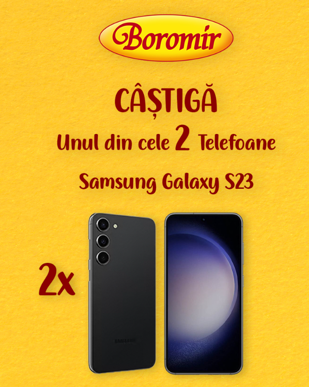 Concurs Boromir - Castiga 2 Telefoane SAMSUNG Galaxy S23 5G