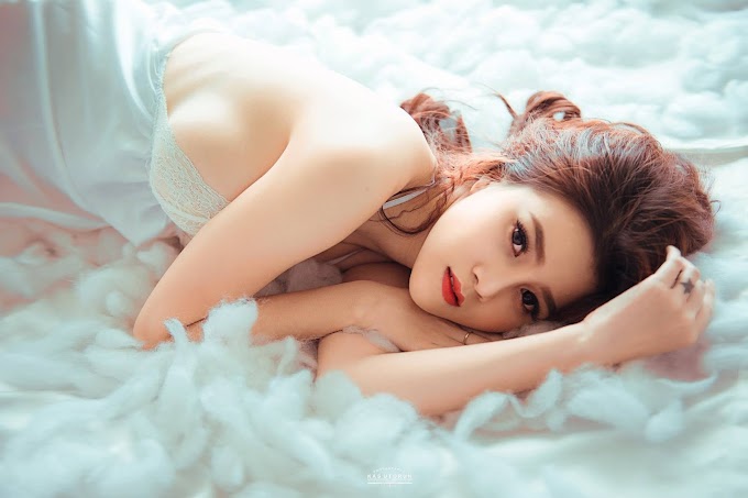 Beautiful Vietnamese Girl Pose in Sexy Sleepwear Trang Jerry