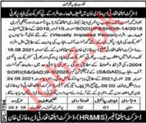 District Health Authority DHA Dera Ghazi Khan Jobs 2021