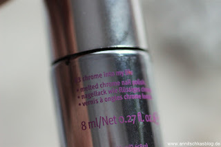 Review: essence - step into magic wonderland - Melted Chrome Nails - www.annitschkasblog.de