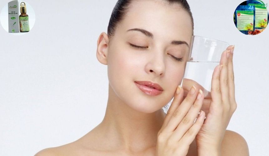 Uống nước đúng cách để có làn da và căng mịn đẹp