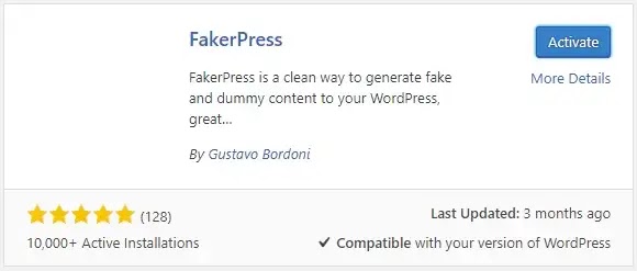 Langkah - Langkah Install Wordpress FakerPress