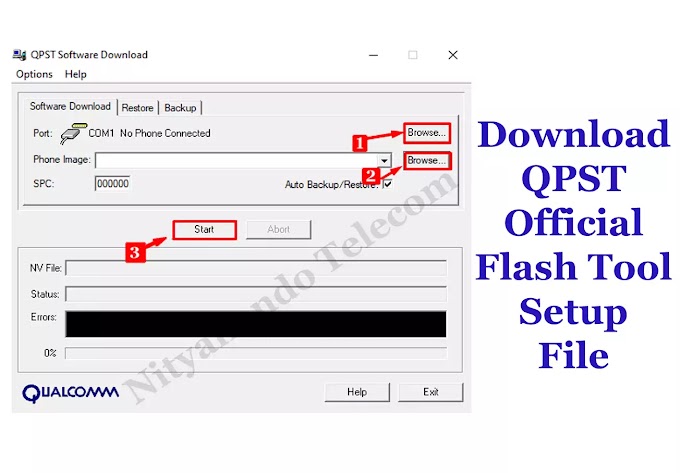 Download QPST_V2.7.438 Qualcomm Official Flash Tool