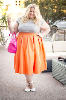 faldas ideales para disimular la pancita, moda curvy