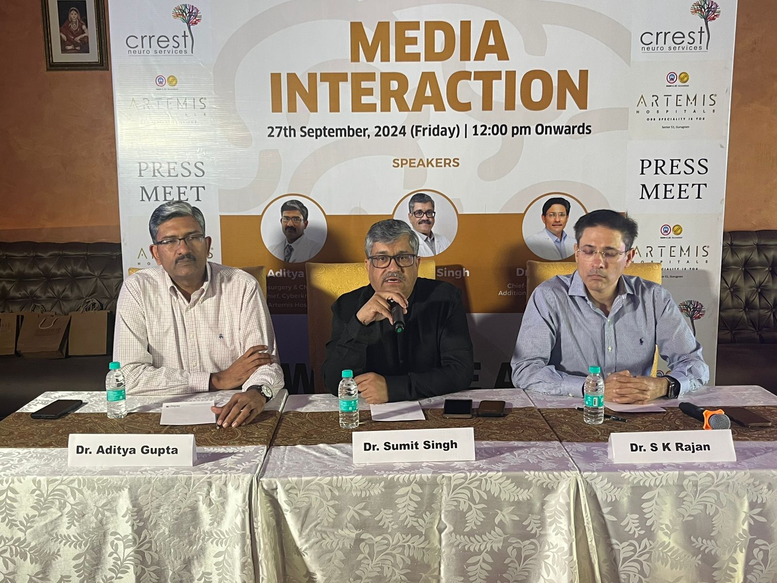 Artemis Hospital Organizes Interactive Session on Latest Advancements in Neurosciences