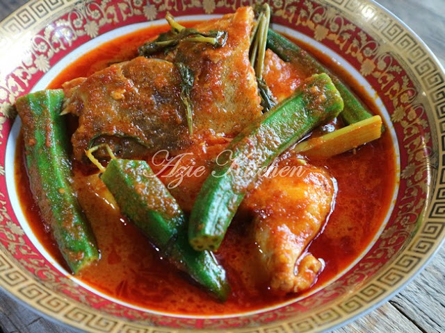 Asam Pedas Ikan Kerapu - Azie Kitchen