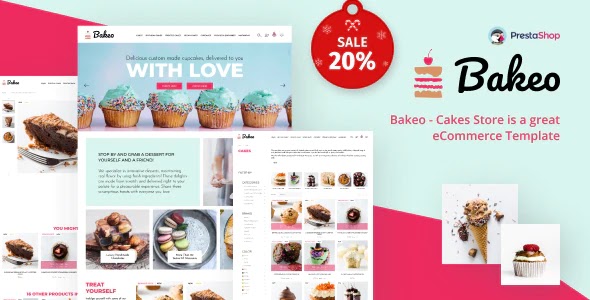 Best Cake Shop PrestaShop Theme 