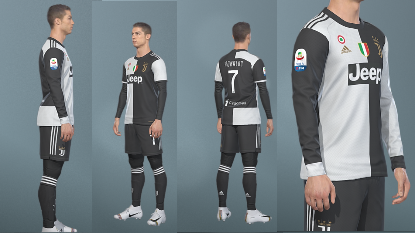 Juventus Kitpack Season 201920 Pes2019 Pc Ps4 Pesfree