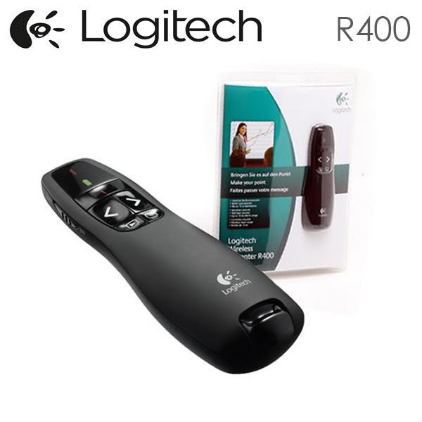 [Hàng chính hãng] 👉Bút trình chiếu - Bút chỉ slide Logitech R400 chính hãng