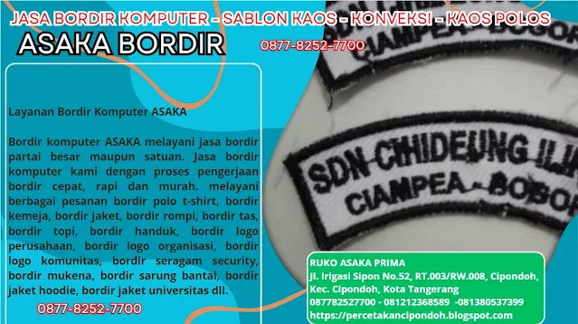 jasa bordir komputer,jasa bordir,jasa bordir komputer murah,jasa bordir komputer satuan,bordir komputer,bordir kaos,bordir murah,jasa bordir komputer di cipondoh,bordir logo,bordir topi,bordir tas,bordir satuan,jasa bordir komputer terdekat,asaka bordir,rema bordir komputer,bordir seragam,harga jasa bordir komputer,bordir masker,bordir komputer tangerang,bordir skpd,bordir emblem,bordir komputer cipondoh,bordir komputer terdekat