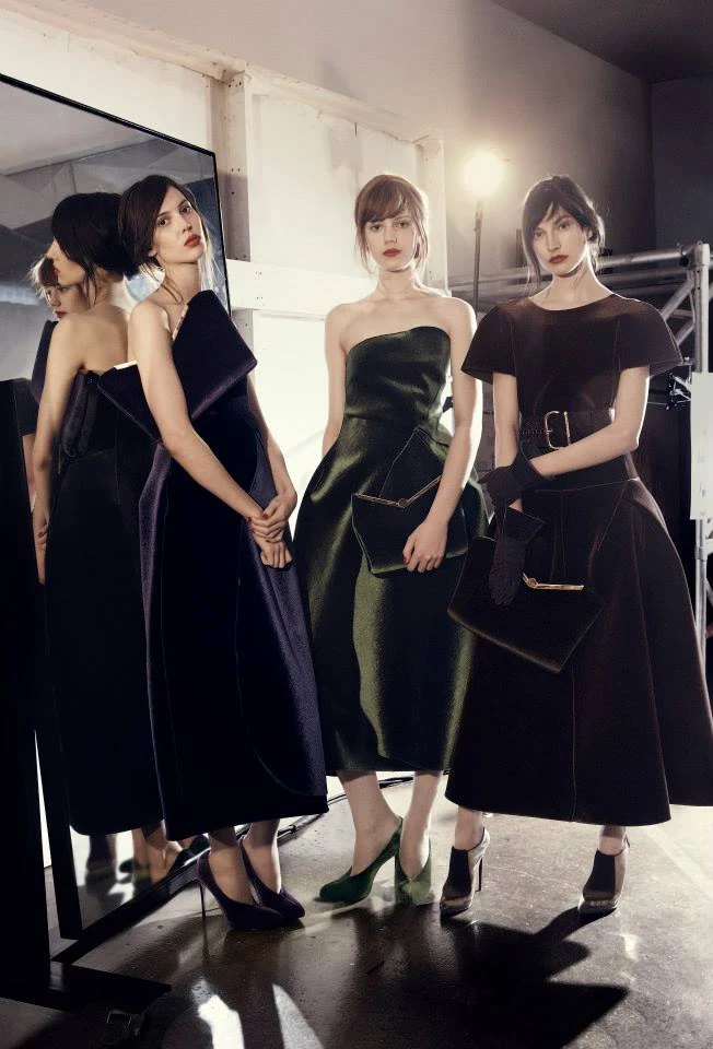 Emporio Armani Fall/Winter 2013 Campaign featuring Jacquelyn Jablonsky, Ruby Aldridge, and others