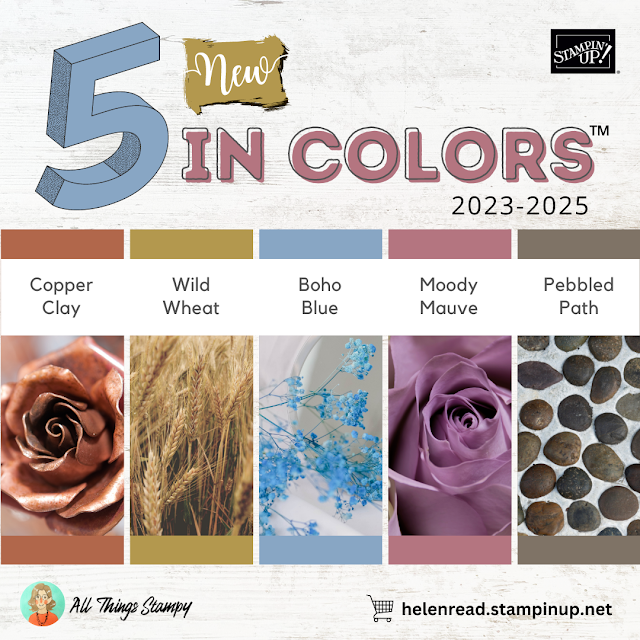 Stampin Up UK In Colors 2023 card ideas