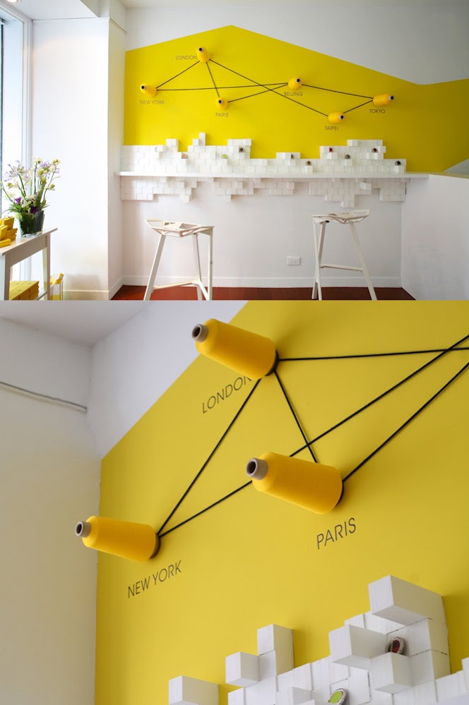 yellow-feature-wall