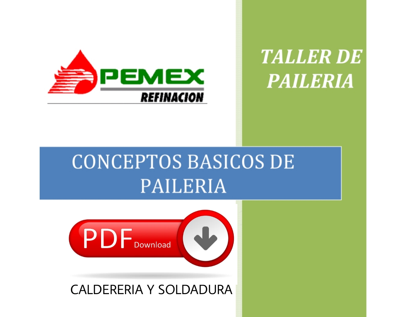 Manual conceptos básicos de paileria PEMEX - CALDERERÍA Y ...