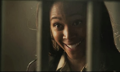 Lieutenant Abbie Mills Nicole Beharie shocked grin 