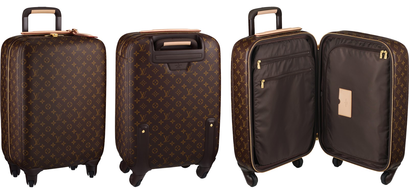 Louis Vuitton Zephyr 55 Luxury Travel Suitcase