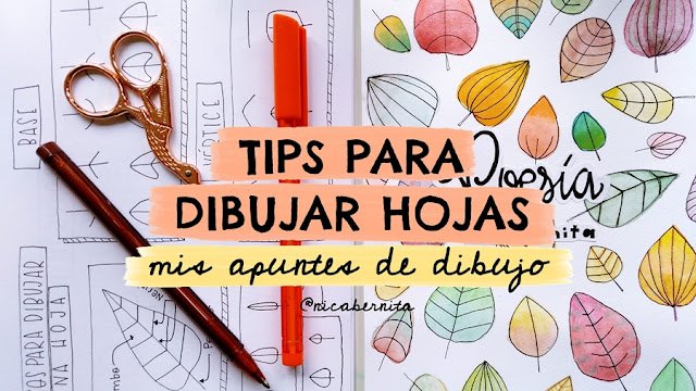 Cómo dibujar hojas. Tutorial de dibujo