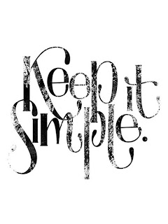 keep it simple-life quote