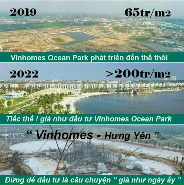 Dự án Vinhomes Dream City Hưng Yên chính thức khai sinh với thương hiệu mới "THE EMPRIRE VINHOMES OCEAN PARK"