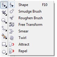 Fungsi-Fungsi Toolbox pada CorelDraw