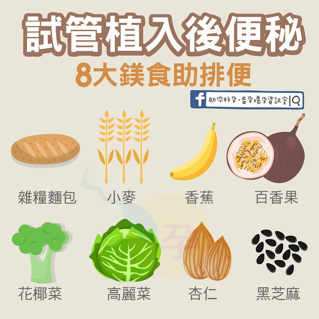 試管植入後便秘麼辦?補充鎂