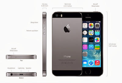 Harga Apple iPhone 5s terbaru, spesifikasi lengkap hp Apple iPhone 5s, smartphne Apple iPhone 5s detail