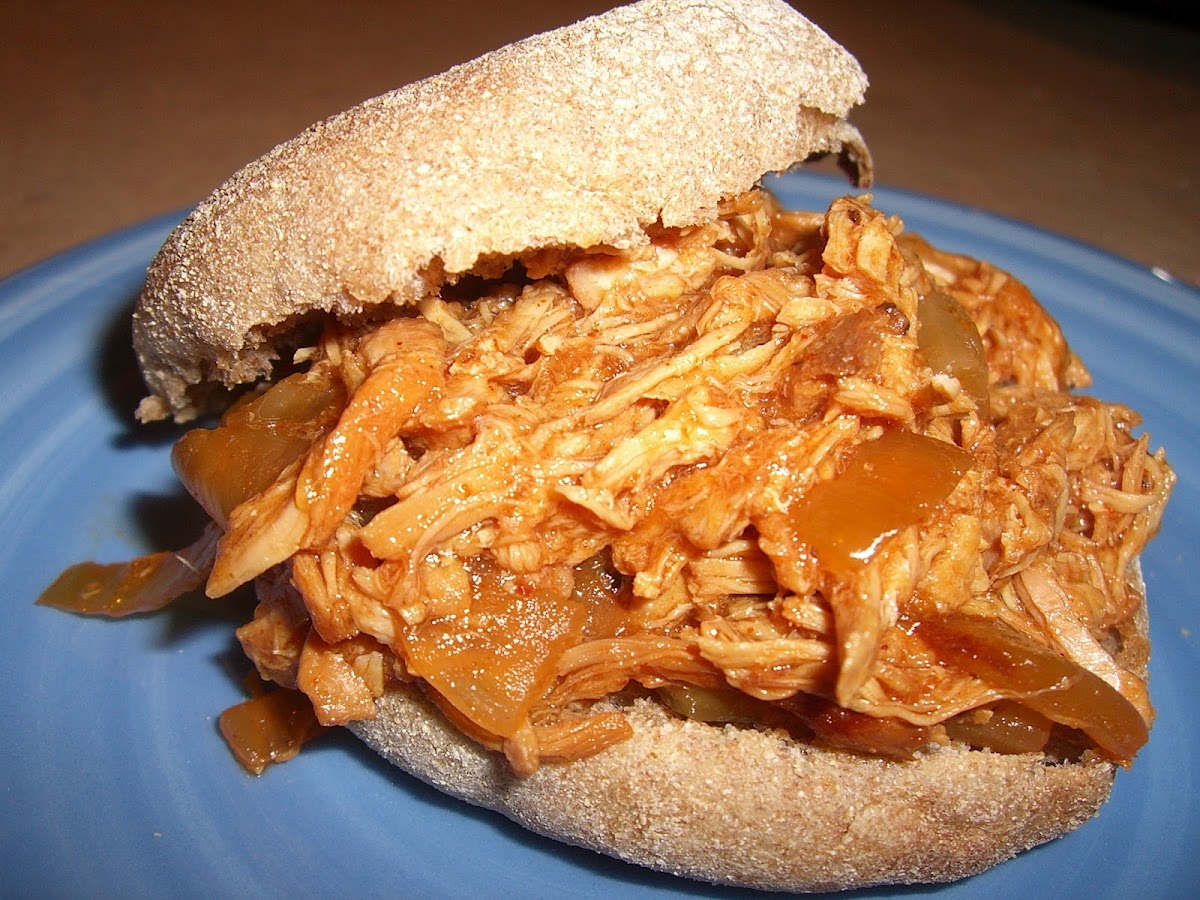 Tropical Shredded BBQ Chicken