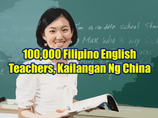 Four months ago, a news report said that an agreement between the government of China and the Philippines for the hiring of Filipino teachers was said to be on the way. (Refer to the inserted video below.)  Now, about 100,000 Filipino English teachers will benefit from the signed agreement as confirmed by DOLE Secretary Silvestre Bello III.  Advertisement        Sponsored Links         According to Sec. Bello, the expected salary of the teachers who will be hired for the job openings provided by the Chinese government will be $1,200 US dollars or P62,298 per month.  bello is confident that when it comes to English language proficiency, Filipino teachers are more than qualified and they are what the Chinese people want.    Philippine Ambassador to China Jose Santiago Sta. Romana said that China anticipated the need to learn the English language which conceived the idea of hiring English teachers from the Philippines.    The agreement is among the six which are signed during President Duterte's bilateral talks with Chinese President Xi Jin Ping.     The signed agreements were as follows: —Agreement on the Economic and Technical Cooperation between the Government of the Republic of the Philippines and the Government of the People's Republic of China  —Exchange of Letters on Phase III of the Technical Cooperation Project for the Filipino-Sino Center for Agricultural Technology  —Exchange of Letters for the Pre-Feasibility Study of the Proposed Davao City Expressway Project  —Exchange Letter for Broadcasting Equipment to the Presidential Communications Operations Office (PCOO) of the Philippines  —Memorandum of Understanding on the Employment of Filipino Teachers of English Language in China; and the  —Preferential Buyer's Credit Loan Agreement on the Chico River Pump Irrigation Project     Read More:  Classic Room Mates You Probably Living With    Do Not Be Fooled By Your Recruitment Agencies, Know Your  Correct Fees  Remittance Fees To Be Imposed On Kuwait Expats Expected To Bring $230 Million Income    TESDA Provides Training For Returning OFWs   Cash Aid To Be Given To Displaced OFWs From Kuwait—OWWA    Former OFW In Dubai Now Earning P25K A Week From Her Business    Top Search Engines In The Philippines For Finding Jobs Abroad    5 Signs A Person Is Going To Be Poor And 5 Signs You Are Going To Be Rich