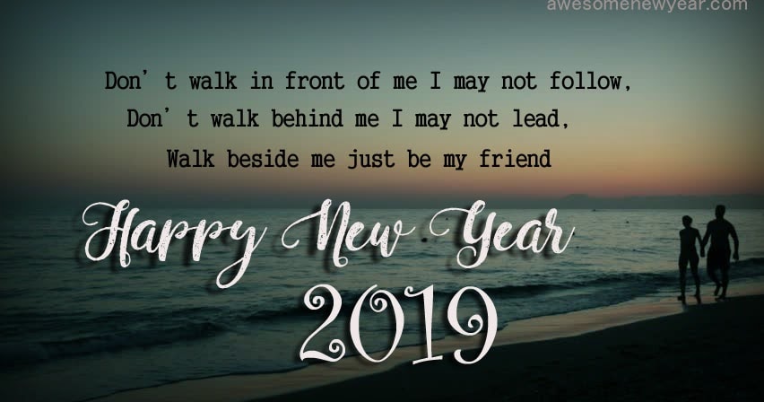 Happy New Year 2019  Wishes Quotes  For Friends Best Wishes