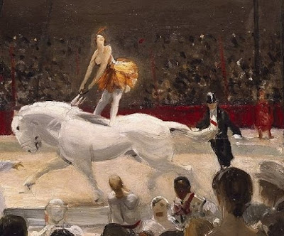 "The Circus" (detail) by George Bellows, 1912