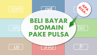 Beli Domain Pake Pulsa, Apakah Aman dan Direkomendasikan?