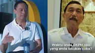 Luhut ke Tom Lembong: Intelektualitas Anda Diragukan!