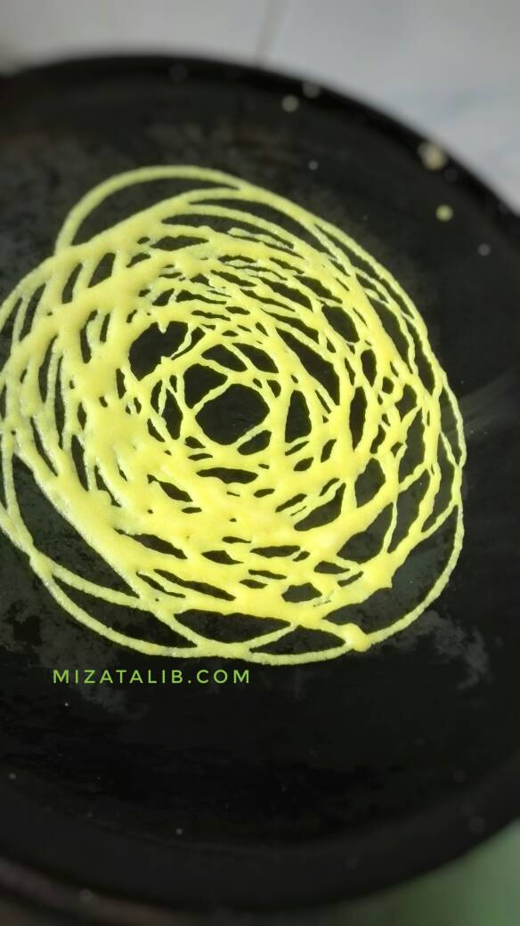 Resipi Roti Jala - Miza Talib