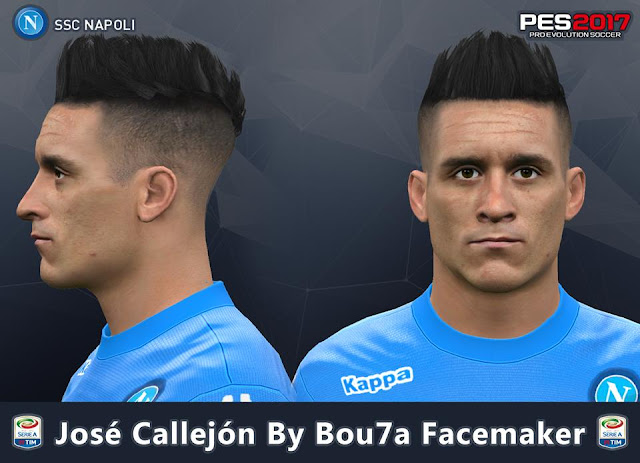 José Callejon PES 2017 By Bou7a Facemaker 