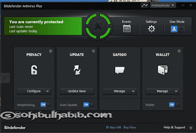 BitDefender AntiVirus Plus 2014 Build 17 Full Trial Reset