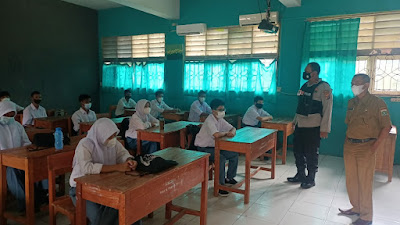 Siswa SMAN 19 di Tangerang Laksanakan Aktifitas Pembelajaran Tatap Muka