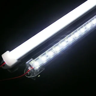Super bright LED Strip Light Tube Bar Lamp 7.2W U Aluminium Shell Mount PC Cover DIY hown-store